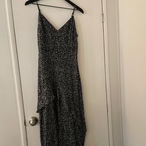 Black maxi dress